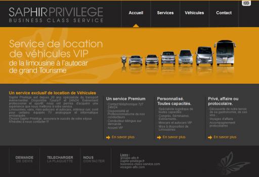 Site internet modle Saphir Privilge