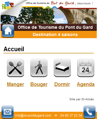 L'Office de Tourisme du Pont du Gard